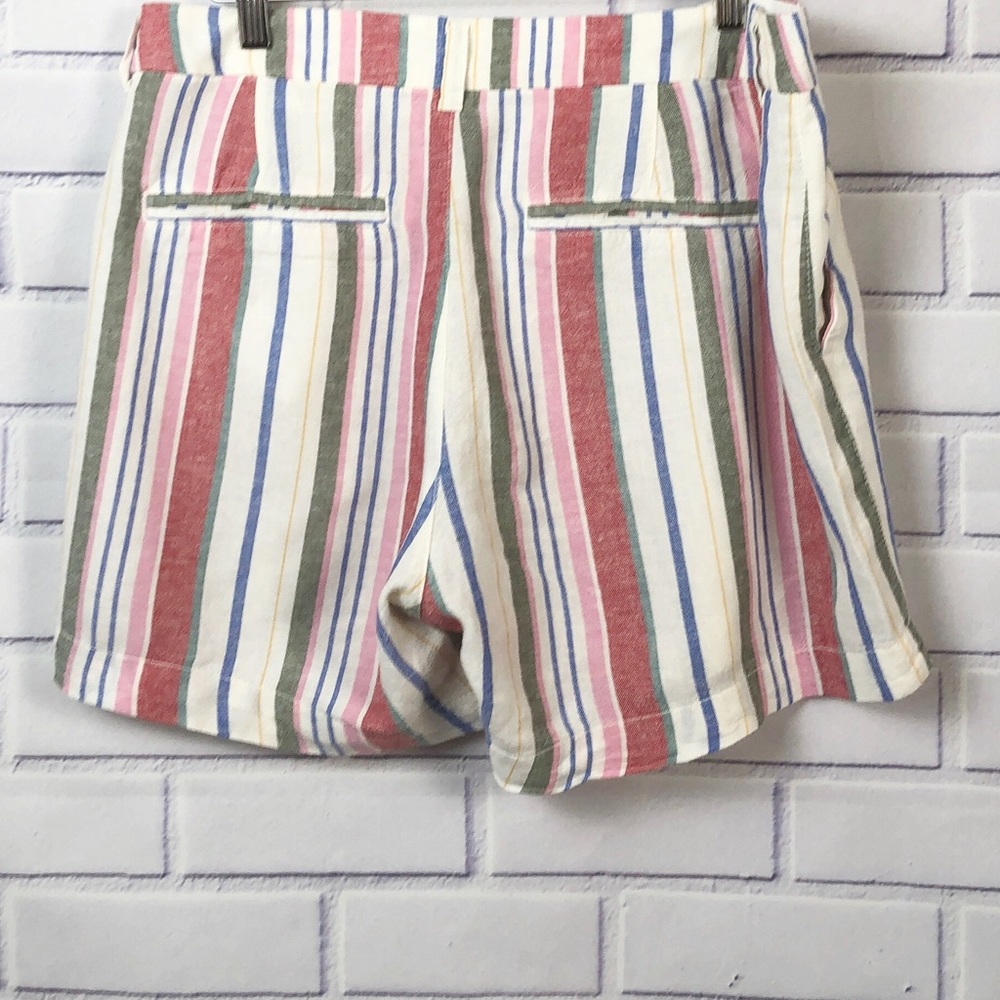 Old Navy Everyday Striped Shorts Sz 10 - Picture 5 of 8